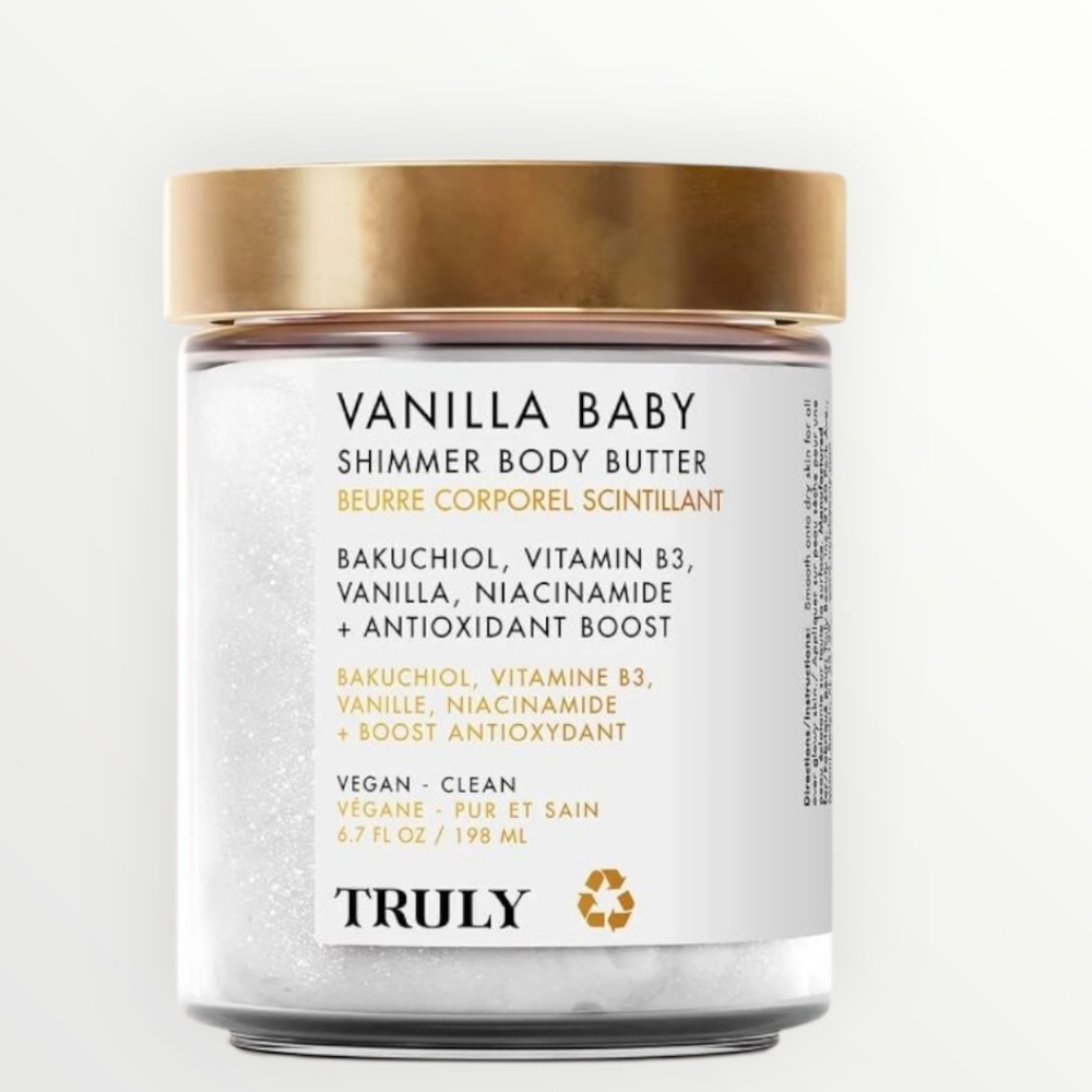 Truly Vanilla Baby Shimmer Body Butter